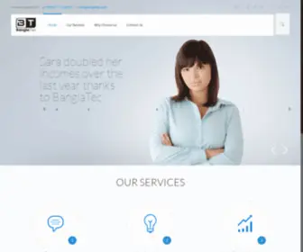Banglatec.com(Our services) Screenshot