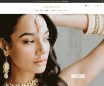 Banglez.com(Every piece of Banglez jewelry) Screenshot