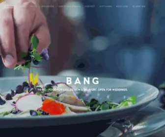 Bangrestaurant.com(BANG Restaurant & Bar) Screenshot