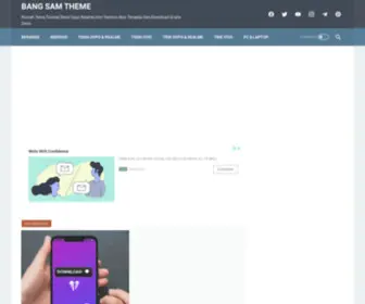 Bangsamtheme.com(Bang Sam Theme) Screenshot