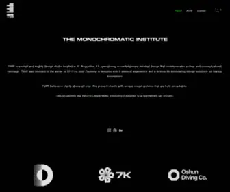 Bangtidydesign.com(The Monochromatic Institute) Screenshot