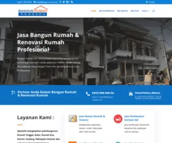 Bangun-Rumah.com(Jasa Desain Rumah Dan Kontraktor Rumah) Screenshot