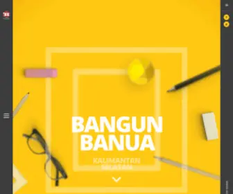 Bangunbanua.co.id(Perusahaan Daerah Pemerintah Provinsi Kalimantan Selatan) Screenshot