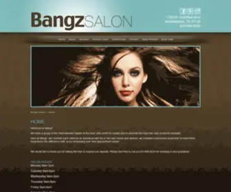 BangzFamilysalon.com(Best hair salon) Screenshot