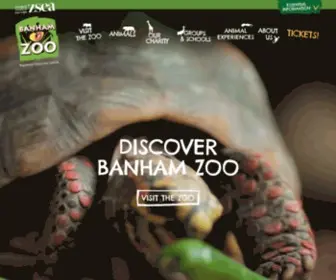 BanhamZoo.co.uk(Animals) Screenshot