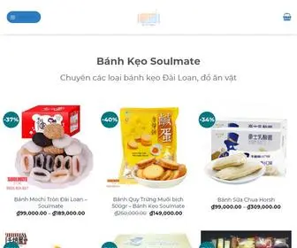 Banhkeosoulmate.com(Bánh Kẹo Soulmate) Screenshot