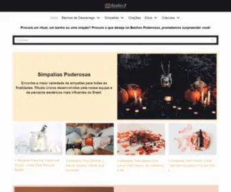 Banhospoderosos.info(Portal Banhos Poderosos) Screenshot