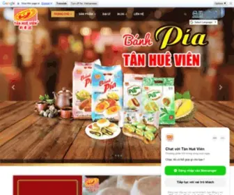 Banhpiatanhuevien.vn(Công ty TNHH Chế Biến Thực Phẩm Bánh Pía) Screenshot