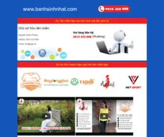 Banhsinhnhat.com(banhsinhnhat) Screenshot