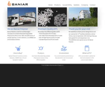 Baniar-Polymer.com(Baniar Polymer) Screenshot
