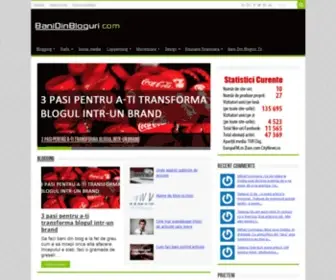 Banidinbloguri.com(Bani din Bloguri) Screenshot