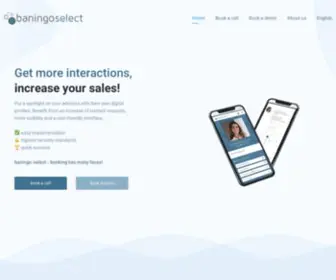Baningo-Select.com(Hybride Beratung) Screenshot