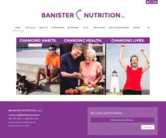 Banisternutrition.com(Banister Nutrition) Screenshot