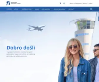 Banjaluka-Airport.com(Главни) Screenshot