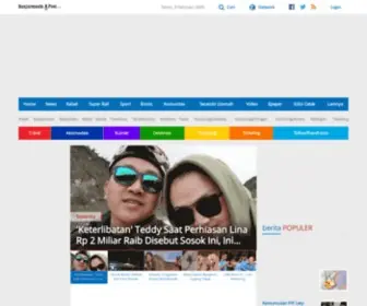 Banjarmasinpost.co.id(Banjarmasin Post) Screenshot