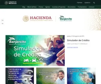 Banjercito.gob.mx(Banco) Screenshot