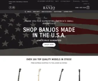 Banjo.com Screenshot