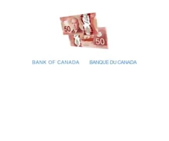 Bank-Banque-Canada.ca(Bank of Canada) Screenshot