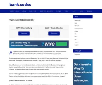 Bank-Codes.de(Bankcodes & IBAN) Screenshot