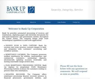 Bank-UP.com(Bank Up Corporation) Screenshot