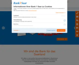 Bank1Saar.de(Bank1Saar) Screenshot