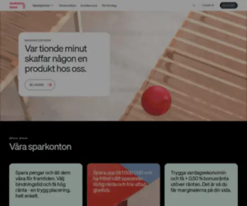 Bank2.se(Lån & finansiering för privatpersoner) Screenshot
