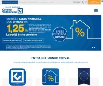 Bankadati.it(Gruppo bancario Credito Valtellinese) Screenshot