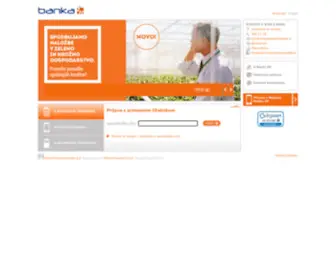 Bankain.si(Prva banka na spletu) Screenshot