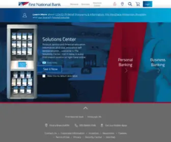 Bankannapolis.com(First National Bank) Screenshot