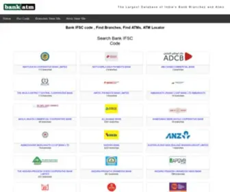Bankatm.info(Bank IFSC code) Screenshot