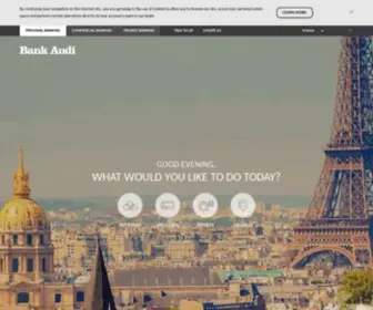 Bankaudi.fr(Personal Banking) Screenshot