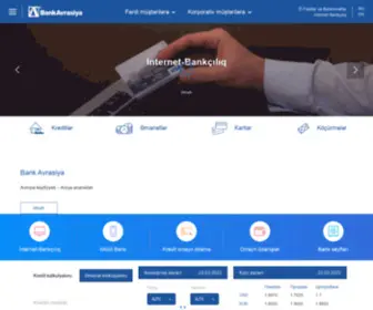 Bankavrasiya.az(Bank Avrasiya) Screenshot