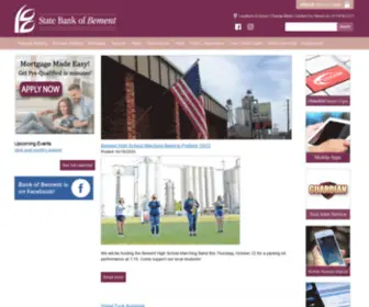 Bankbement.com(State Bank of Bement) Screenshot