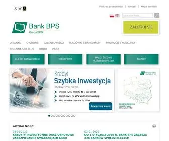 Bankbps.pl(Strona g) Screenshot