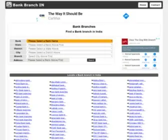 Bankbranchin.com(Bank Branches) Screenshot