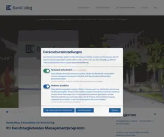 Bankcolleg.de(Ihre Karriere im Blick) Screenshot