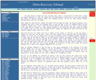 Bankdrt.org(Debts Recovery Tribunal) Screenshot