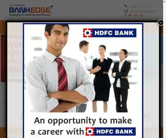 Bankedge.in(Professional Certification Courses In Banking) Screenshot