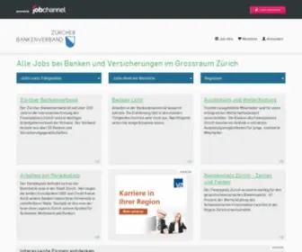 Banken-Stellen.ch(Alle Banken Jobs in der Schweiz) Screenshot