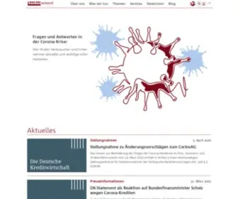 Bankenverband.de(Bundesverband deutscher Banken) Screenshot