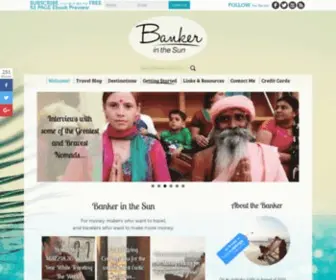 Bankerinthesun.com(Travel Advice) Screenshot