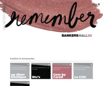 Bankershall.ca(Bankers Hall) Screenshot