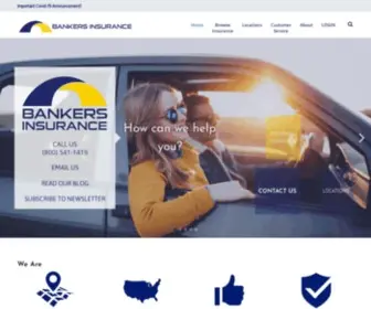 Bankersinsurance.net(Bankers Insurance LLC) Screenshot