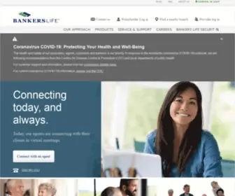 Bankerslife.com(Bankers Life and Casualty Company) Screenshot