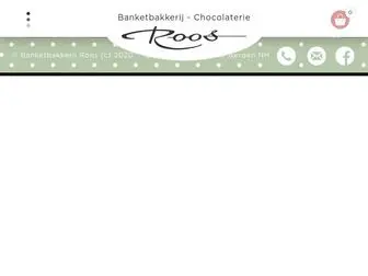 Banketbakkerij-Roos.nl(Roos) Screenshot