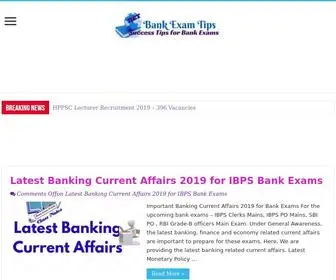 Bankexamtips.in(Bank Exam Tips) Screenshot