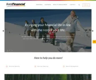 Bankfinancialonline.com(BankFinancial) Screenshot