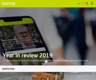 Bankia.com(Portal web corporativo) Screenshot