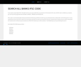 Bankifsccodebranch.com(Find IFSC Code and MICR Code of All Bank Branches) Screenshot