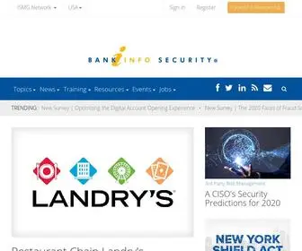 Bankinfosecurity.com(Bank information security news) Screenshot